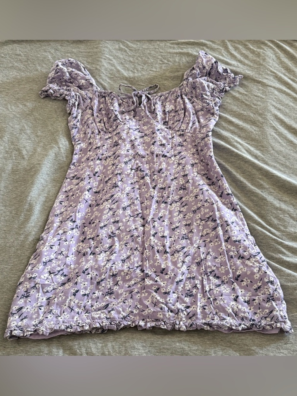 Sky and Sparrow Lavender Floral Dress